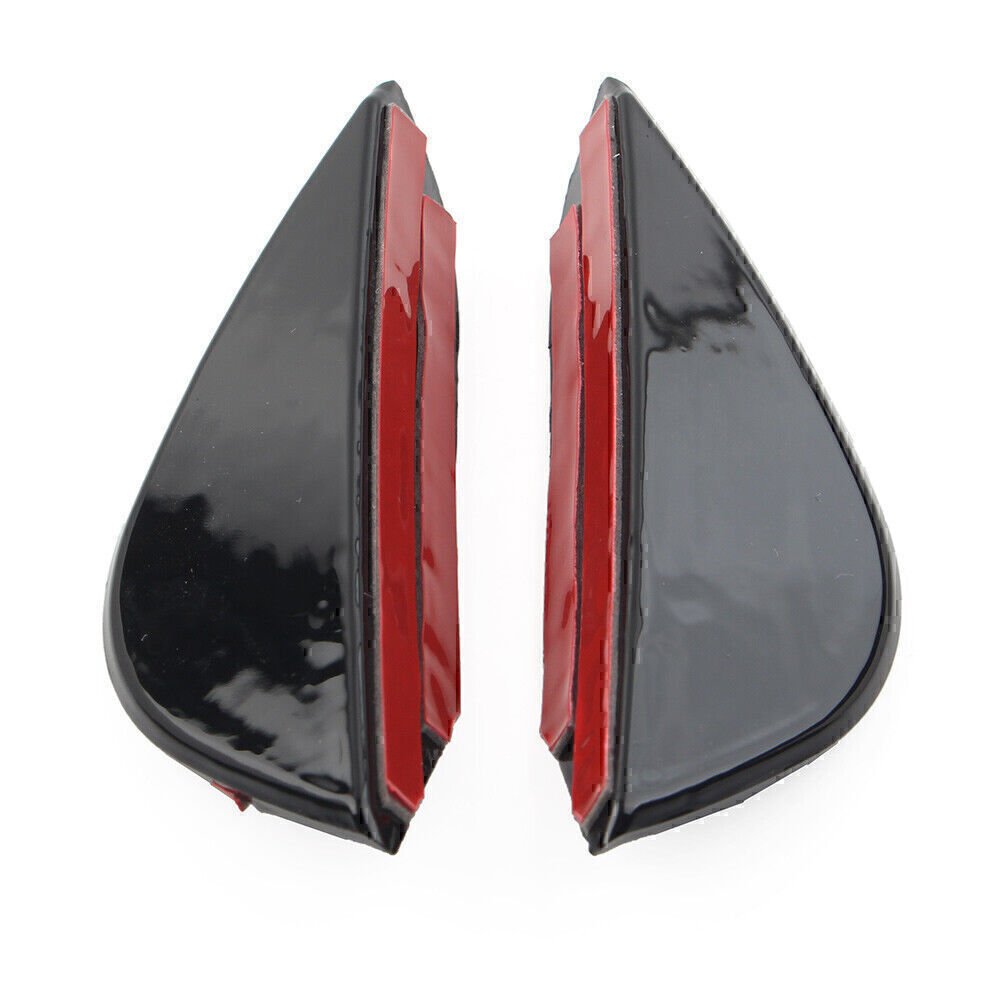 Front Bumper Lip Splitter Spoiler Side Canards Fit for VW for Golf 6 MK6 GTD 2008-13