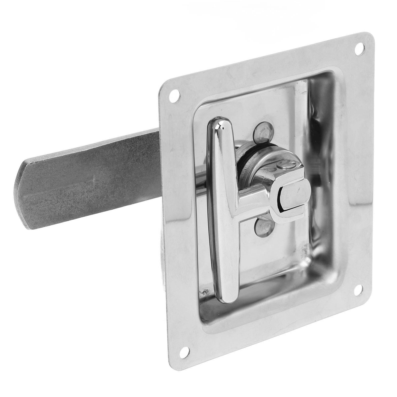 Stainless Steel Folding T Handle Toolbox Lock Toolbox Ideal For Van RV Trailer Q