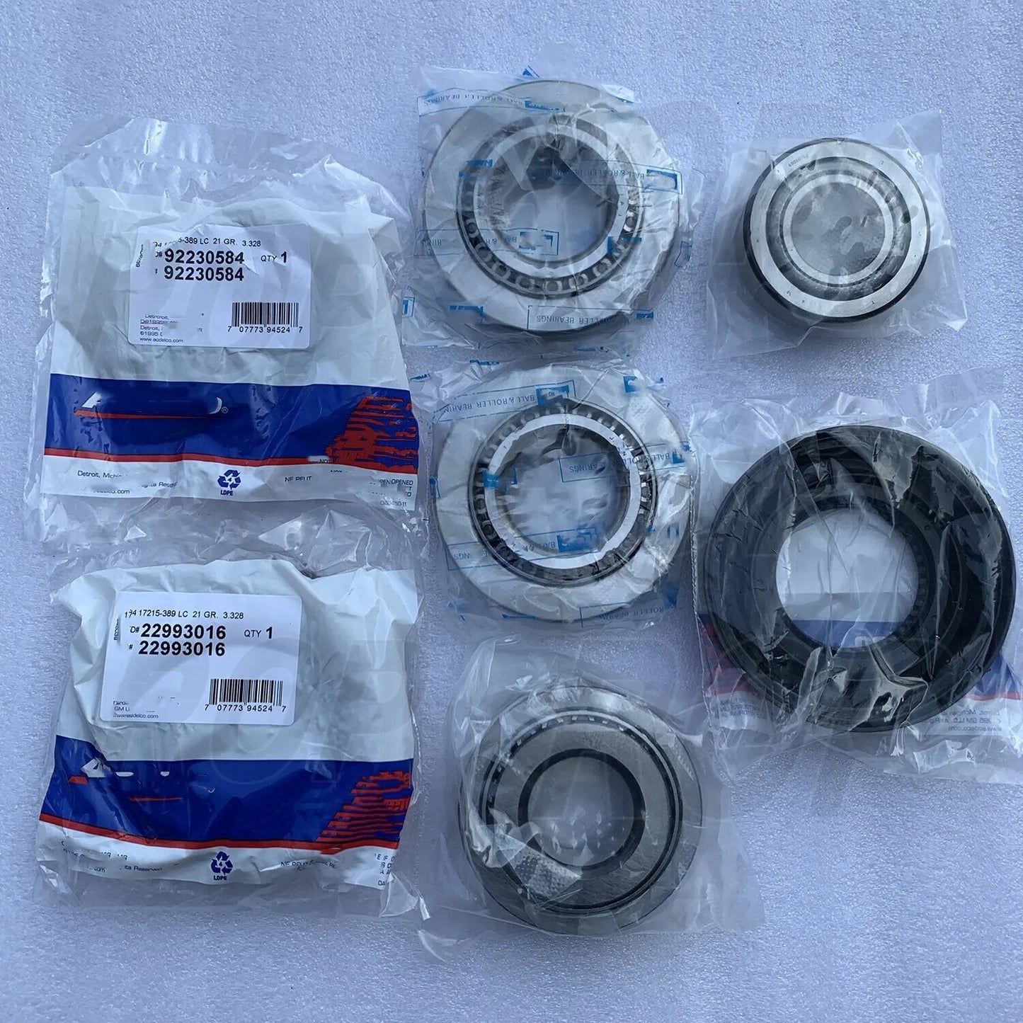 Set for Cadillac ATS for Cadillac CTS Rear Differential Bearings Repair Kit F-577158