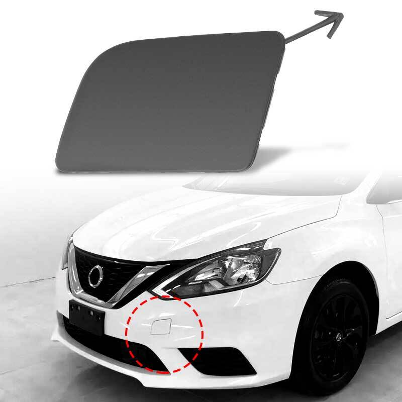 622A0-3YU0H Bumper Tow Eye Bracket Hook Cover Cap for Nissan Sentra 2016-2019