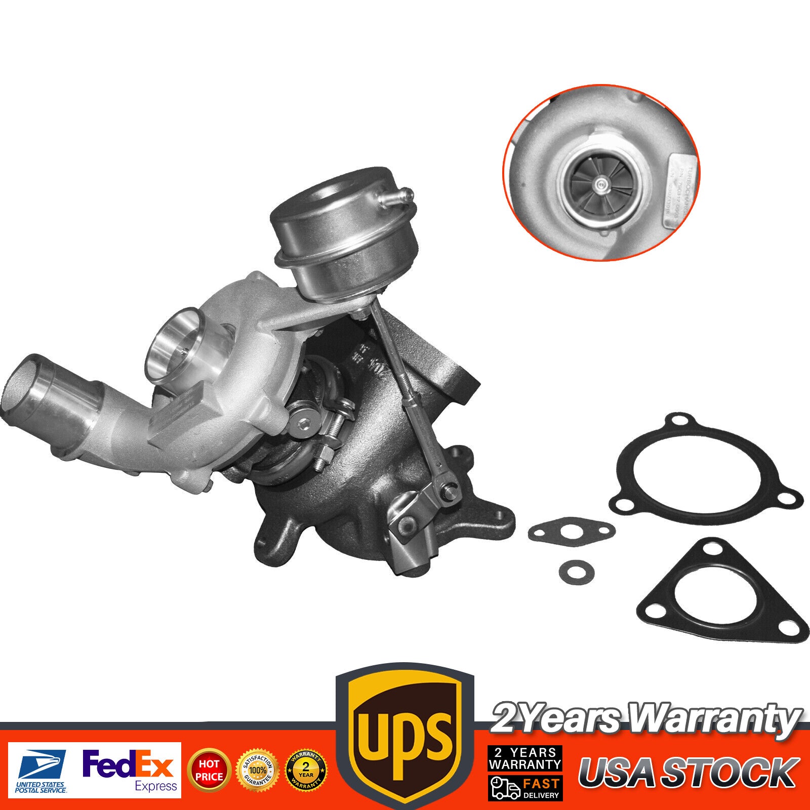 For 10-19 for Ford Explorer Taurus for Lincoln MKS MKT 3.5L LH Turbo charger 790317-0003