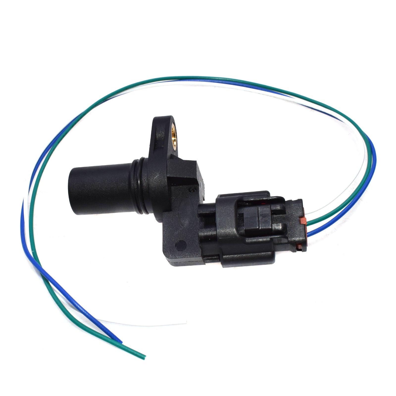 2-Piece Camshaft Position Sensor with Connector Wiring Harness for Hyundai Sonata and for Kia SU4976 n