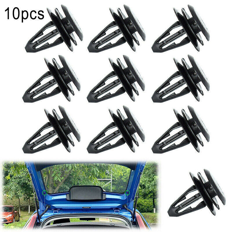 10x for MG ZS MG3 Rear Boot Load Cover Parcel Shelf String Cord Clips Retainer