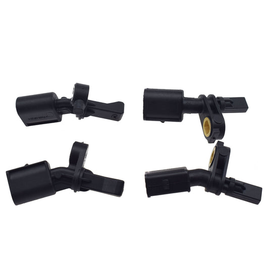 for VW Polo 6R 6C 9N for AUDI A2 A1 WHT003862,WHT003863 4Pcs ABS Wheel Speed Sensor
