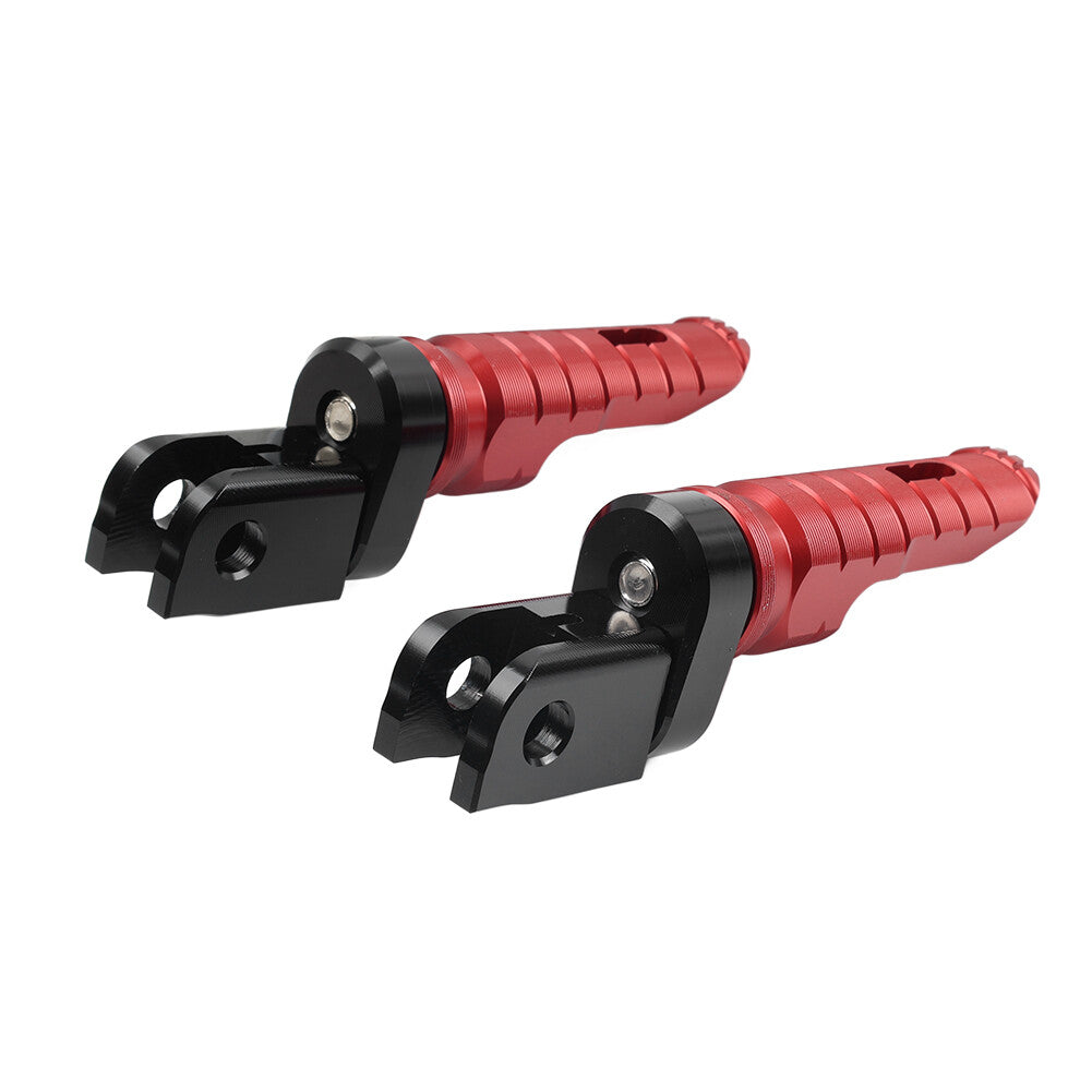 Red Footrests Foot Peg For MV Agusta Brutale 675 800 1000 1090 Dragster 800 F4 Q