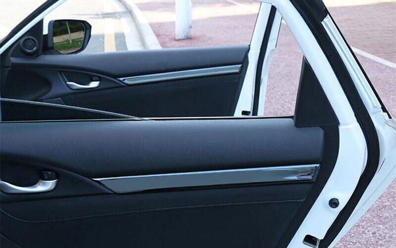 ABS carbon fiber window lift button cover decoration suitable for Corvette C8 adjustable 20-24- v