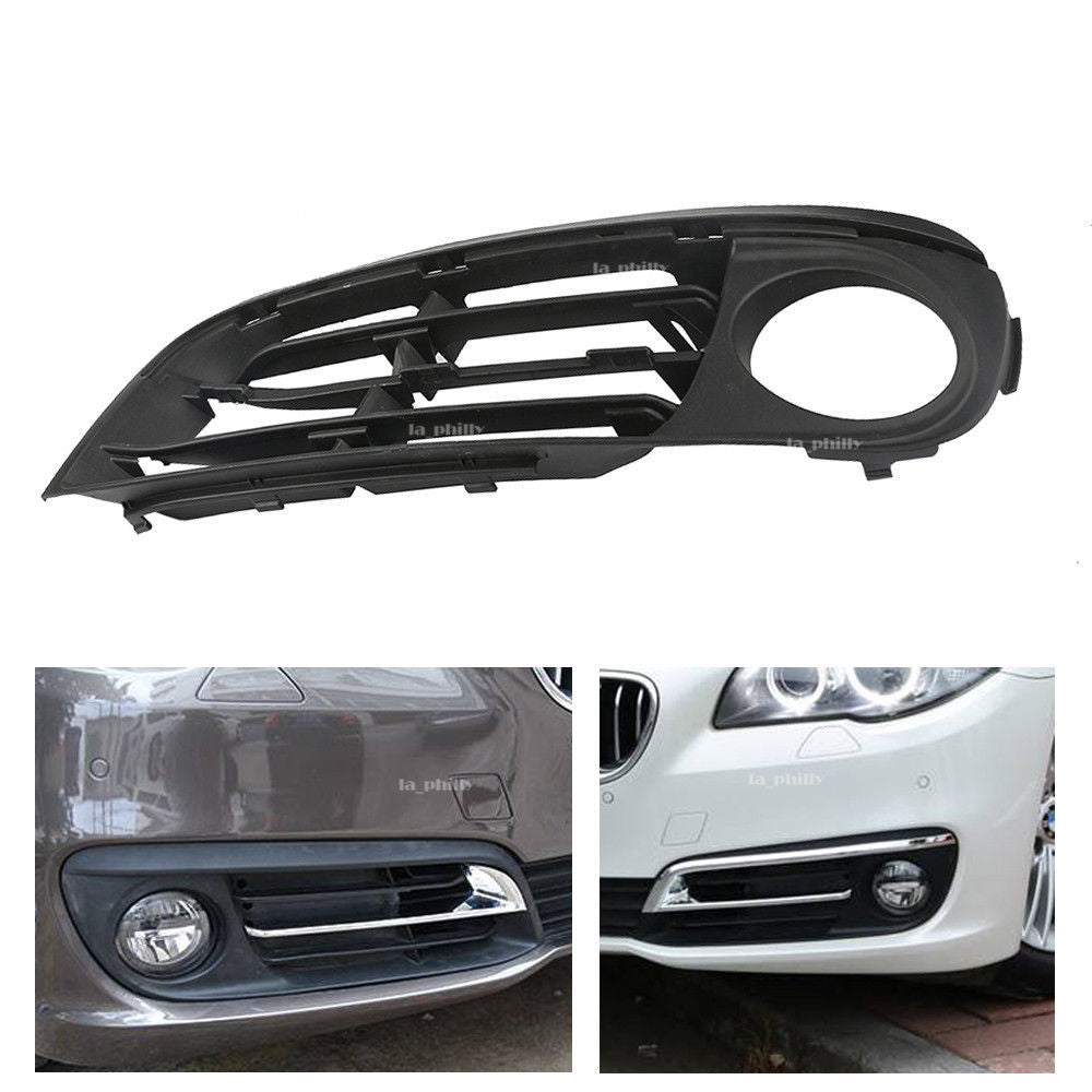 Left Driver Side Fog Light Cover Grille Air Intake Open for BMW 5 Series F10N