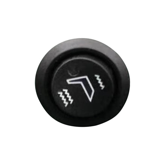 for Seat Heating Switch 3rd Gear Black Fits for Almost All Cars Cushion Round Switch Q