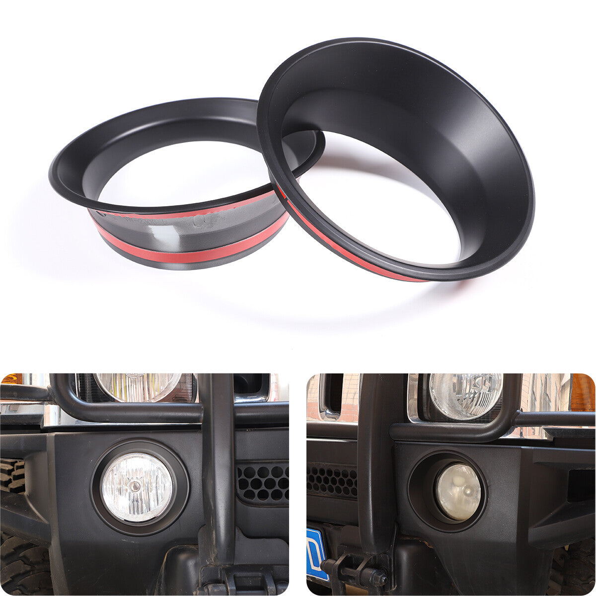 ABS carbon fiber interior rearview mirror base cover decoration suitable for Corvette C7 2014-2019- v