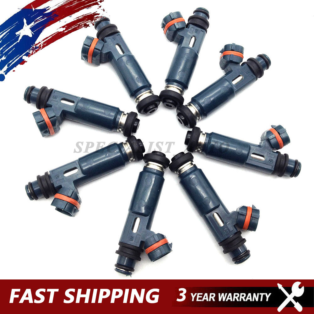8X Fit For 2000-2004 for Toyota Tundra for Lexus 4.7L V8 23250-50040 Fuel Injectors