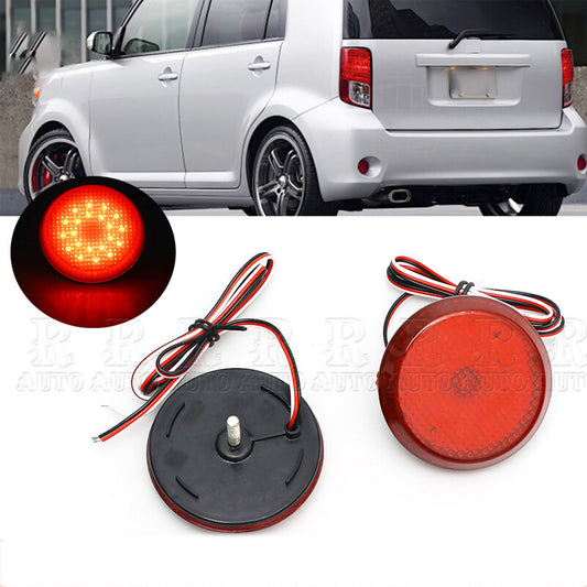 1 Pair New LED Rear Bumper Brake Light for Corolla for Sienna Qashqai v