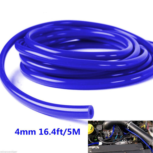 1x 16.4ft 5M for Car Cooling System 4mm Silicone Vacuum Tube Hose Silicon Tubing Q