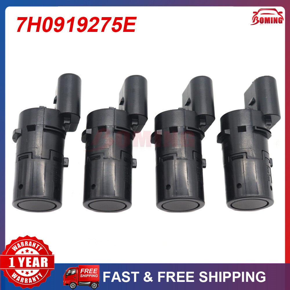 4x New PDC Parking Sensor for VW T5 for Audi A2 A3 for A4 for A6 4B C5 4F2 C6 4FH 7H0919275E Q
