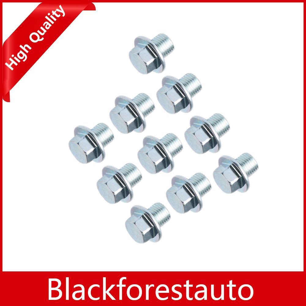 10pcs Engine Oil Drain Plug for Toyota Tacoma 4-Runner / for Lexus 90341-12012 Q