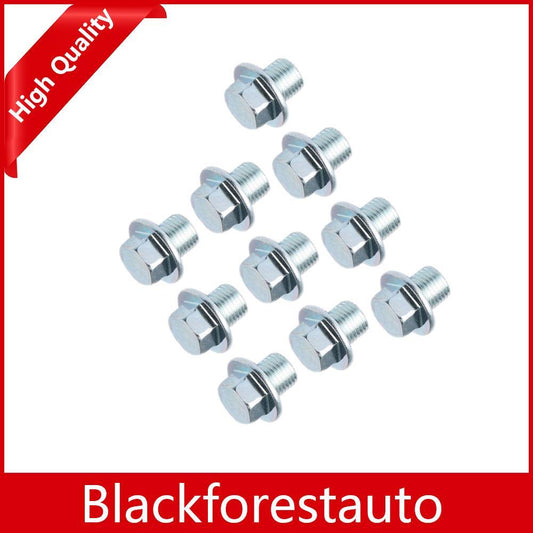 10pcs Engine Oil Drain Plug for Toyota Tacoma 4-Runner / for Lexus 90341-12012 Q