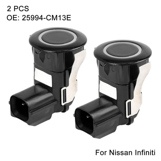 2-pack of automotive PDC bumper reverse parking sensors suitable for and for Infiniti 25994-CM13E- n