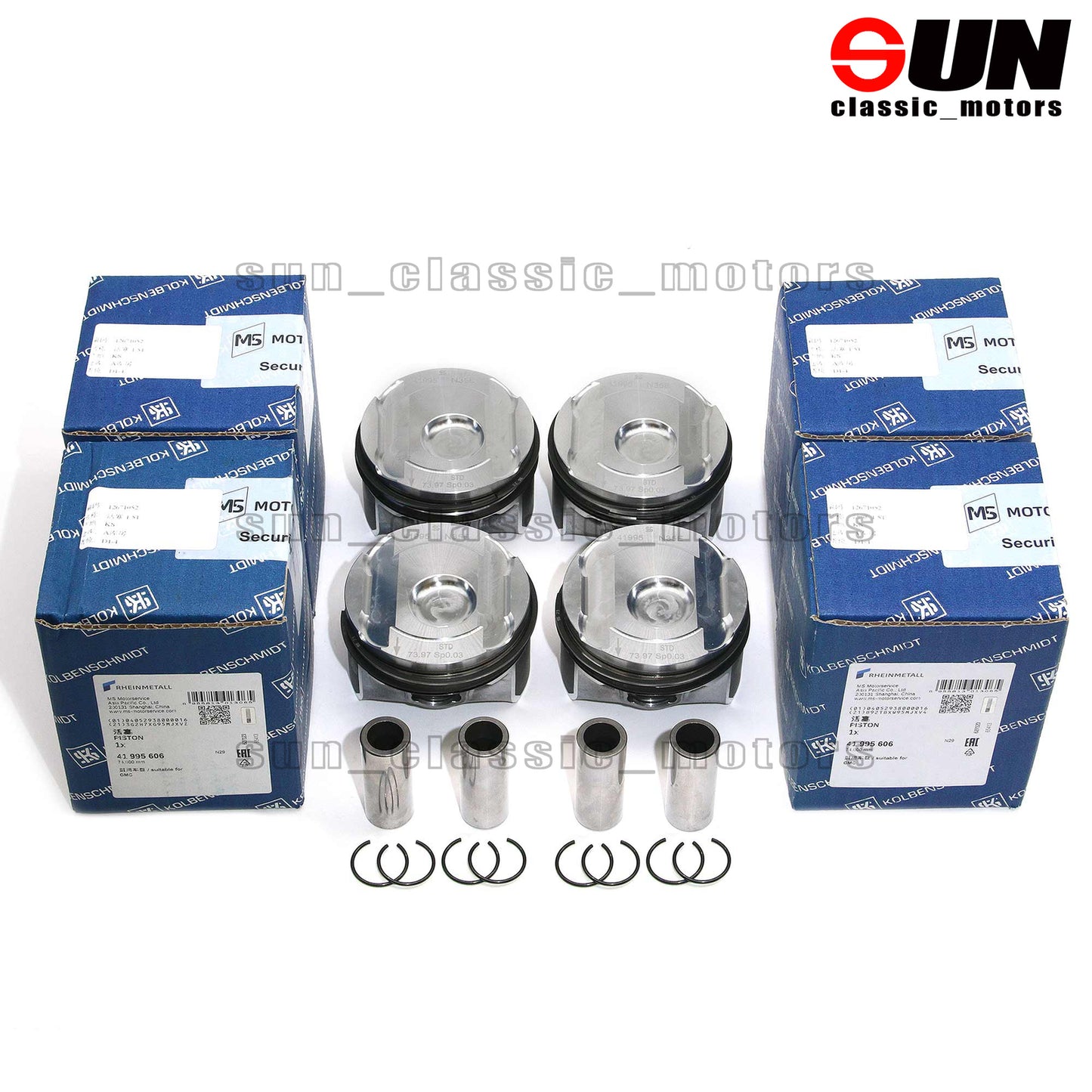 equipment manufacturer piston and ring kits suitable for Buick Encore, Equinox for GMC LFV LYX 1.5T-