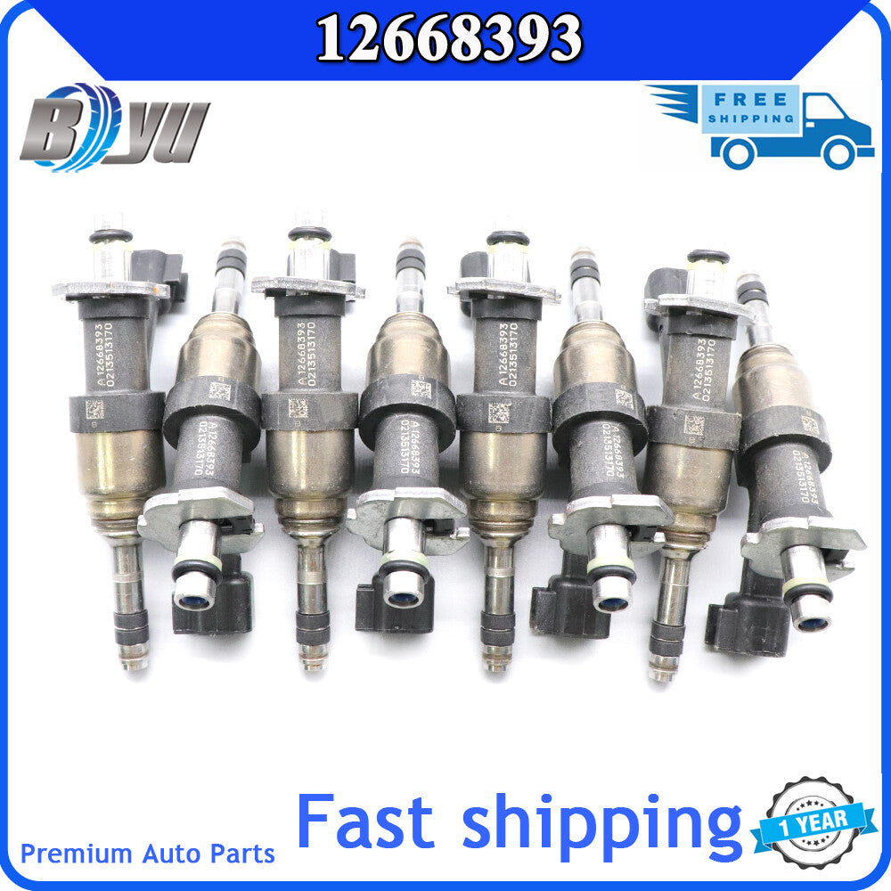 Fuel injector 12668393 is suitable for Cadillac for Chevrolet Camaro for GMC for Sierra 1500 6.2L 14-18