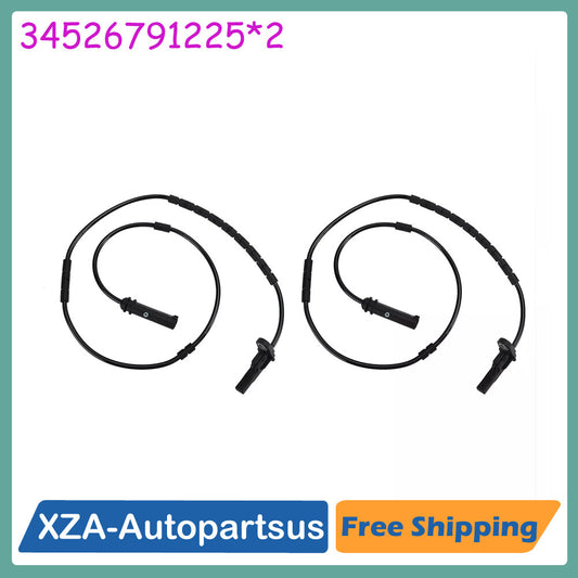 2pcs Rear ABS Wheel Speed Sensor 34526791225 for BMW F20 F21 F31 F33 F35 F80 F87