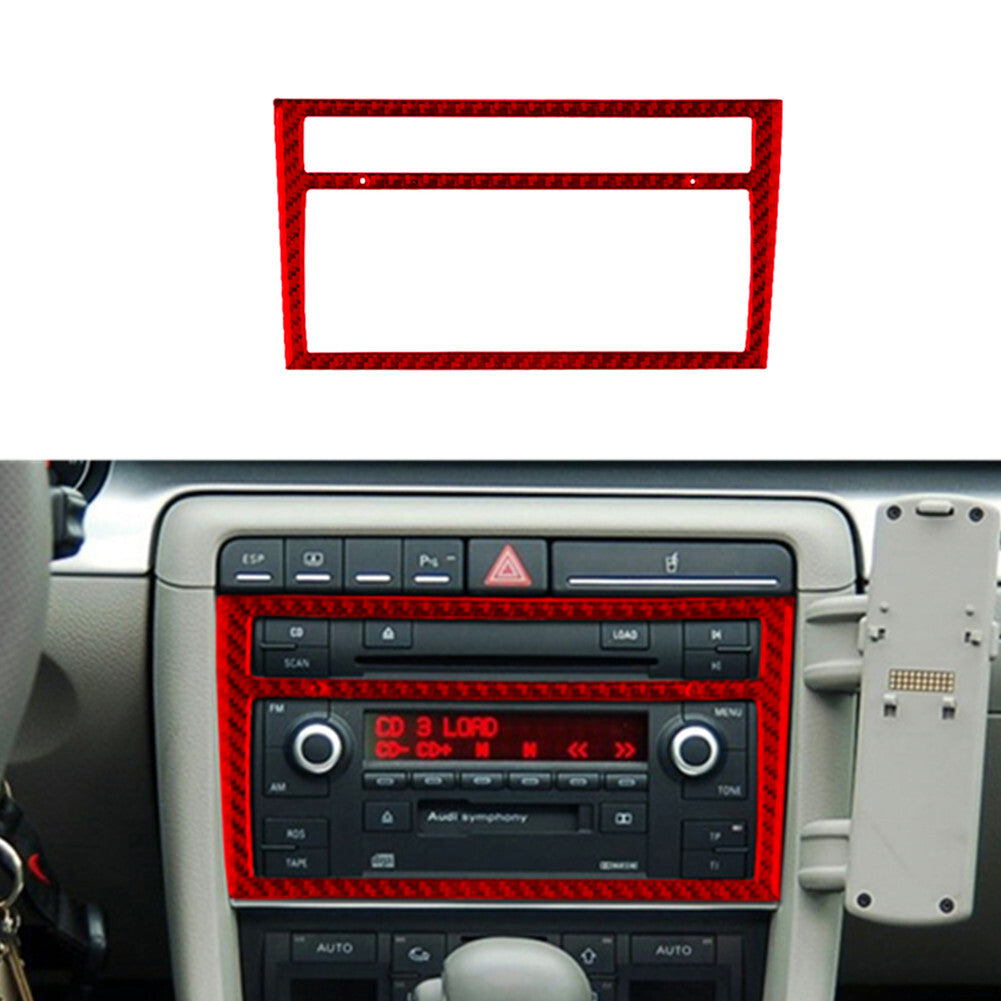 Carbon Fiber Inner Gear Shift Panel Cover Trim For X3 F25 X4 F26 2011-2017 v