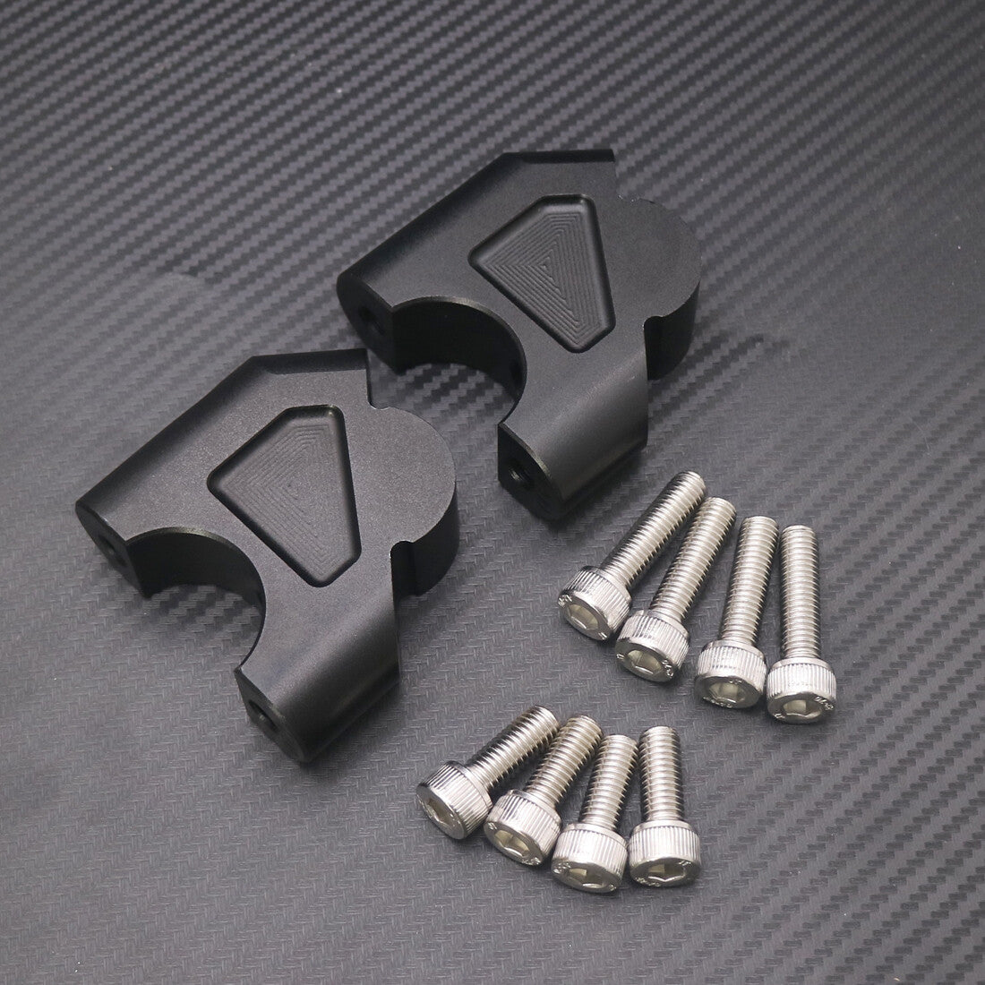 Black 32mm CNC Machining Handlebar Riser Bar Clamp for BMW R1200GS LC ADV 14-18 Q