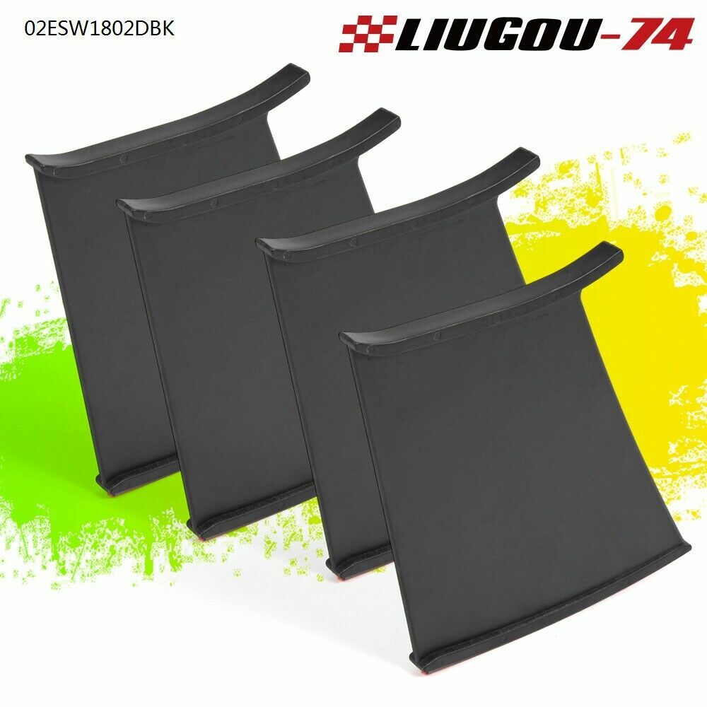 Fits 02-07 for Subaru Impreza WRX STi Spoiler Wing Stiffi Support Stabilizer 4 pcs - v