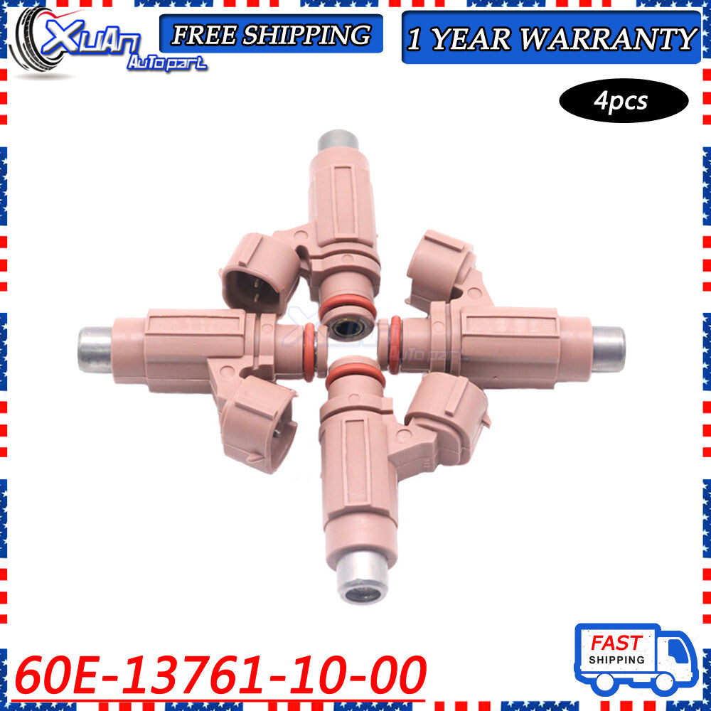 60E-13761-10-00 Fuel Injector for Yamaha VX Sport AR230 FX140 FX Cruiser SX210 4- v