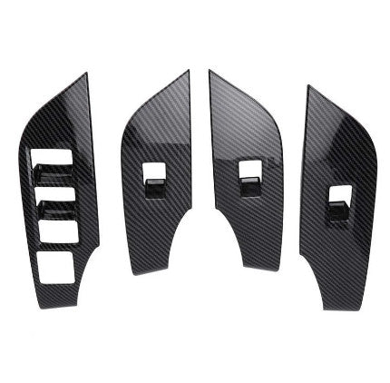 for Corolla Sedan 2019-2022 Carbon Front Bumper Lid Guard Molding Trim v