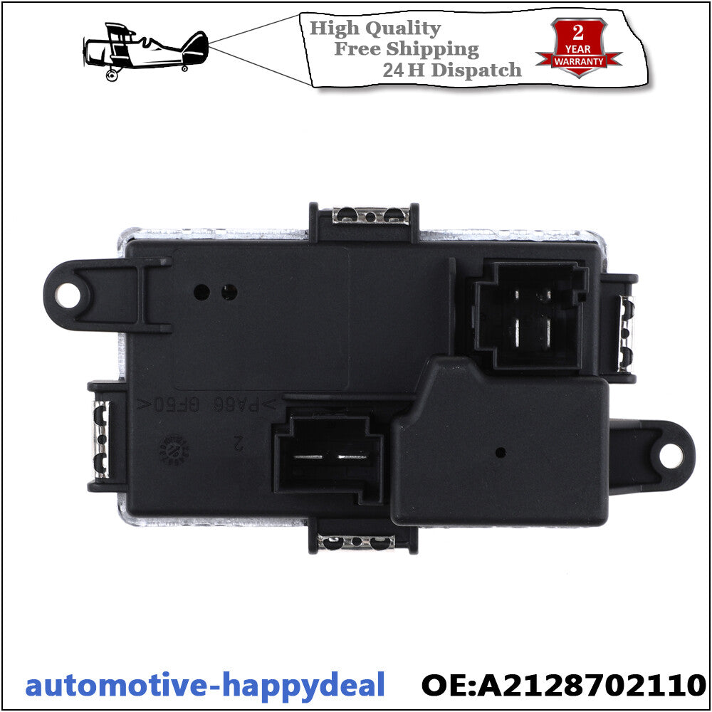 for MERCEDES W204 W207 W212 W218 W231 HEATER BLOWER MOTOR RESISTOR A2128702110