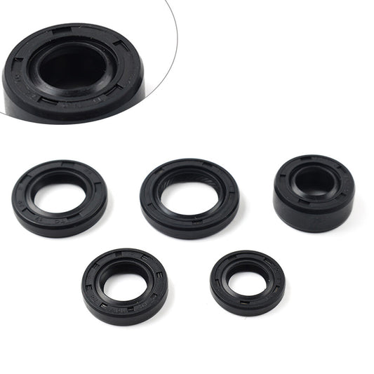 Engine Oil Seal Kit 5Pcs for Honda TRX70 TRX90 S65 ATC70 C70 CL70 CRF50 Z50 Q