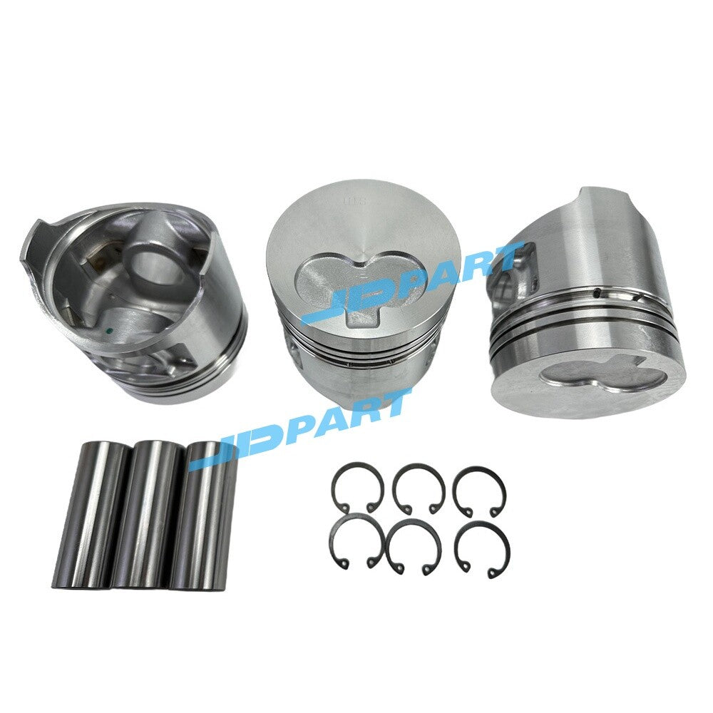 J843 Piston Kit Compatible with Shibaura Engine Parts and Engineering Machinery Parts