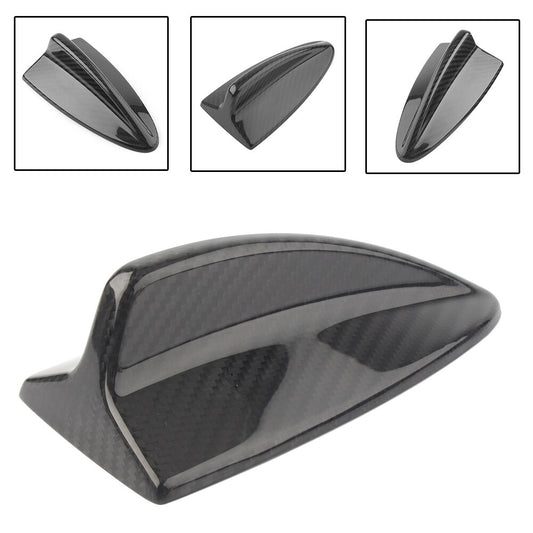 Shark Fin Antenna Decorative Cover Carbon Fiber Black fit for BMW E90 E46 E92 M3 CAR