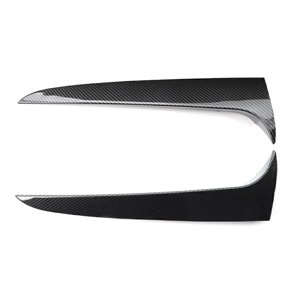 2x Car Rear Window Side Spoiler Canard Splitter Trim Fit for BMW X3 F25 2011-2017 Q