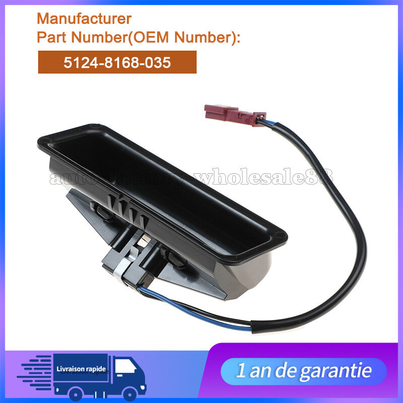 ARRIÈRE POIGNEE COFFRE SERRURE BOUTON 51248168035 POUR 5 E39 E60 E61 96-10 n