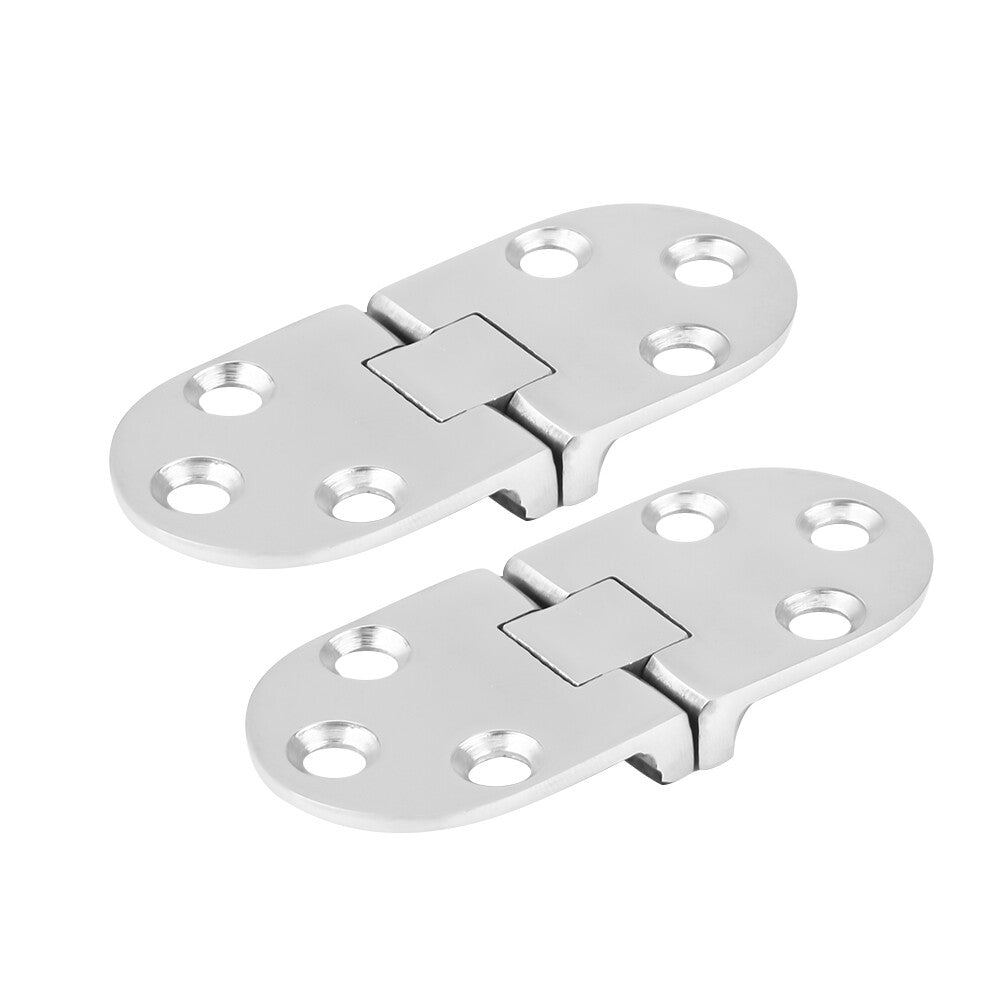 2Pcs Boat Stainless Steel Hinges Stamping Cabinet For Marine Cabin Door 66  30m