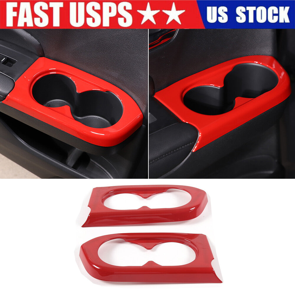 4-Pack Black Exterior Door Grabber Cover Trim for Maverick 2022-23- v