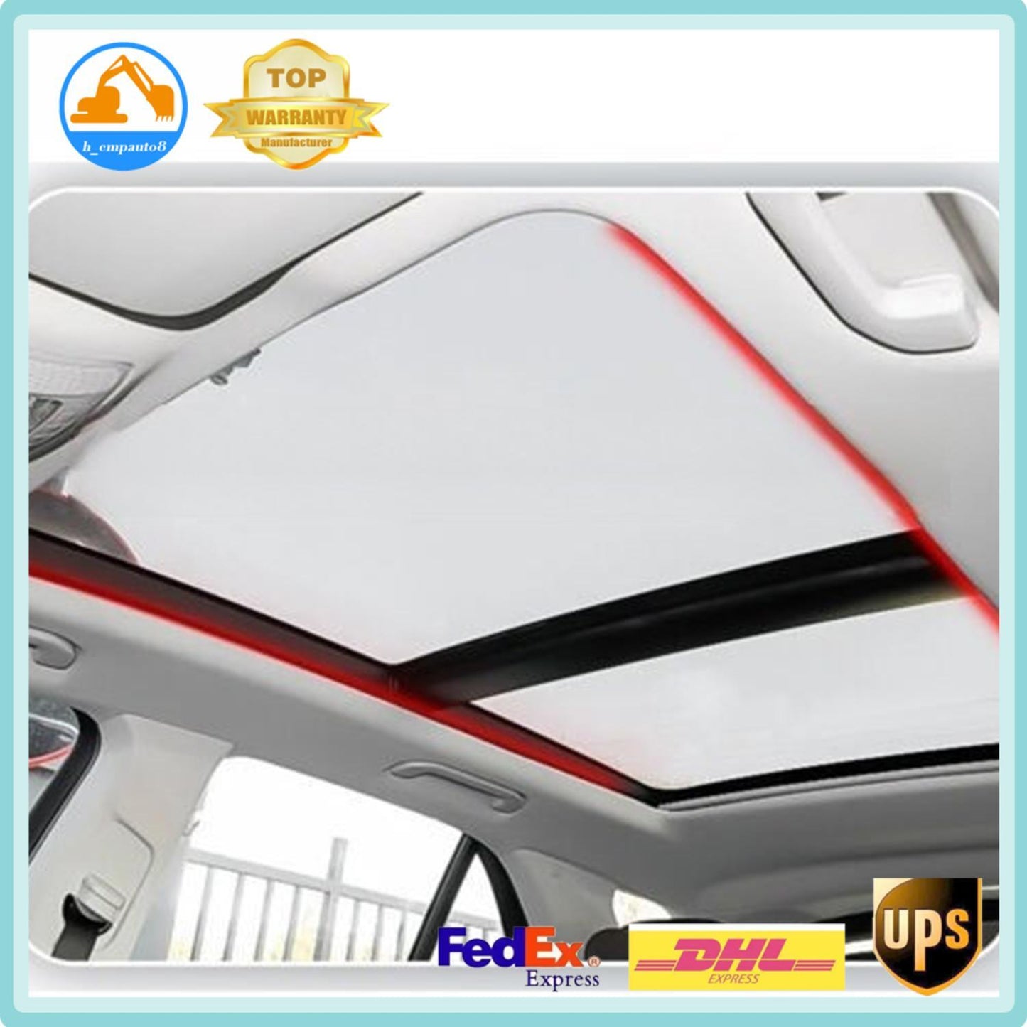 Sunroof Ambient Light Strips for Mercedes-Benz GLE/GLS W167 2020~2022 64 colors