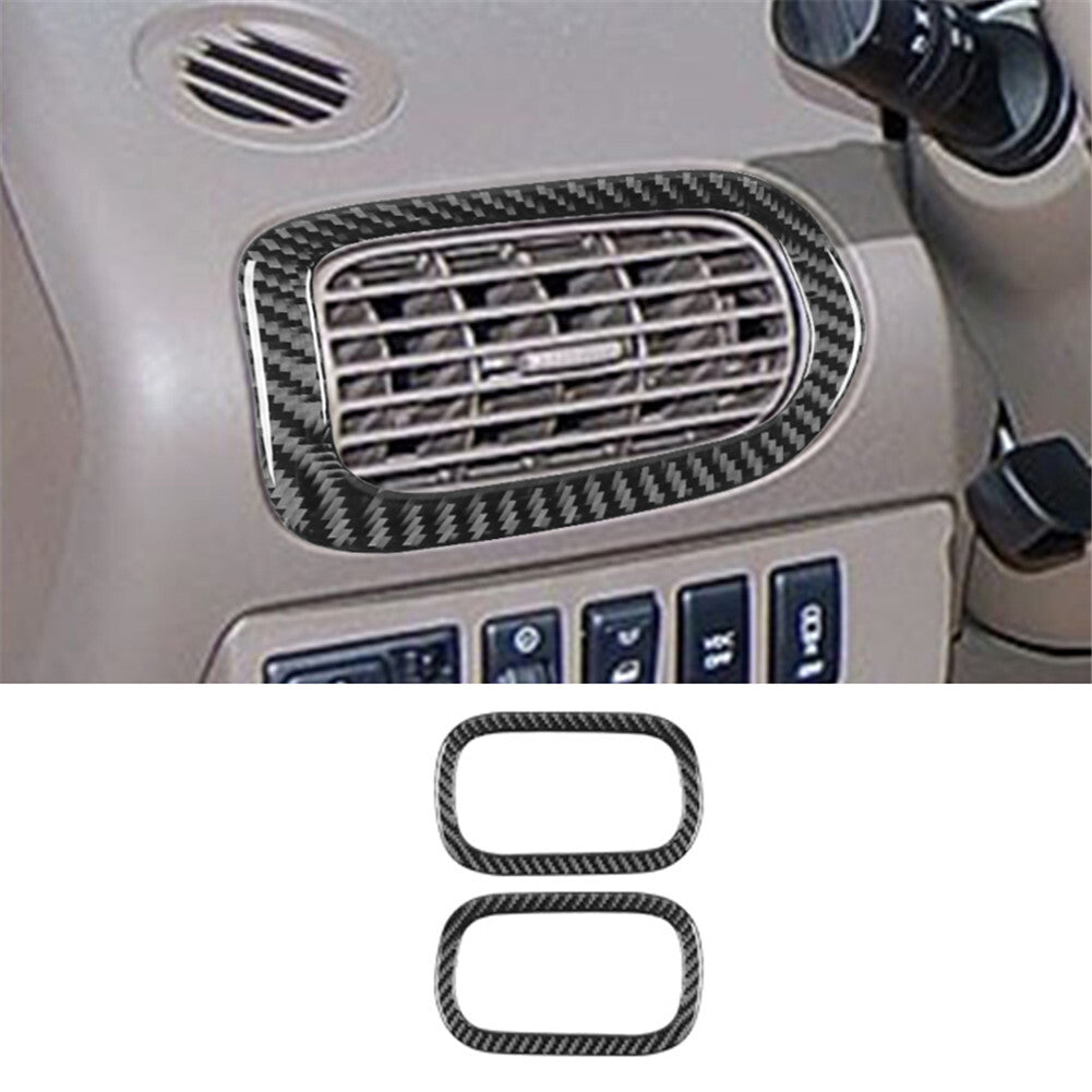 Carbon Fiber Interior Handbrake Panel Cover Trim for Honda for Civic 1999-2000 v
