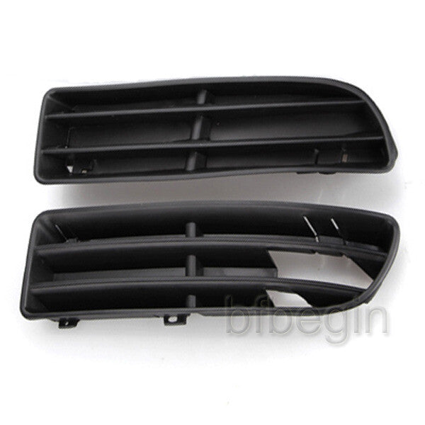 Two front bumper lower side ventilated grille trim pieces for Volkswagen for Jetta for Bora Mk4 1999-05