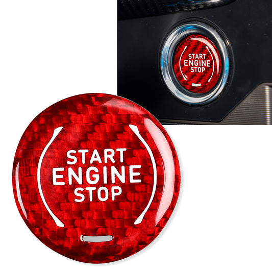 Engine Start Stop Button Trim Red for Cadillac XT4 XT6 CT5 for Chevrolet for GMC