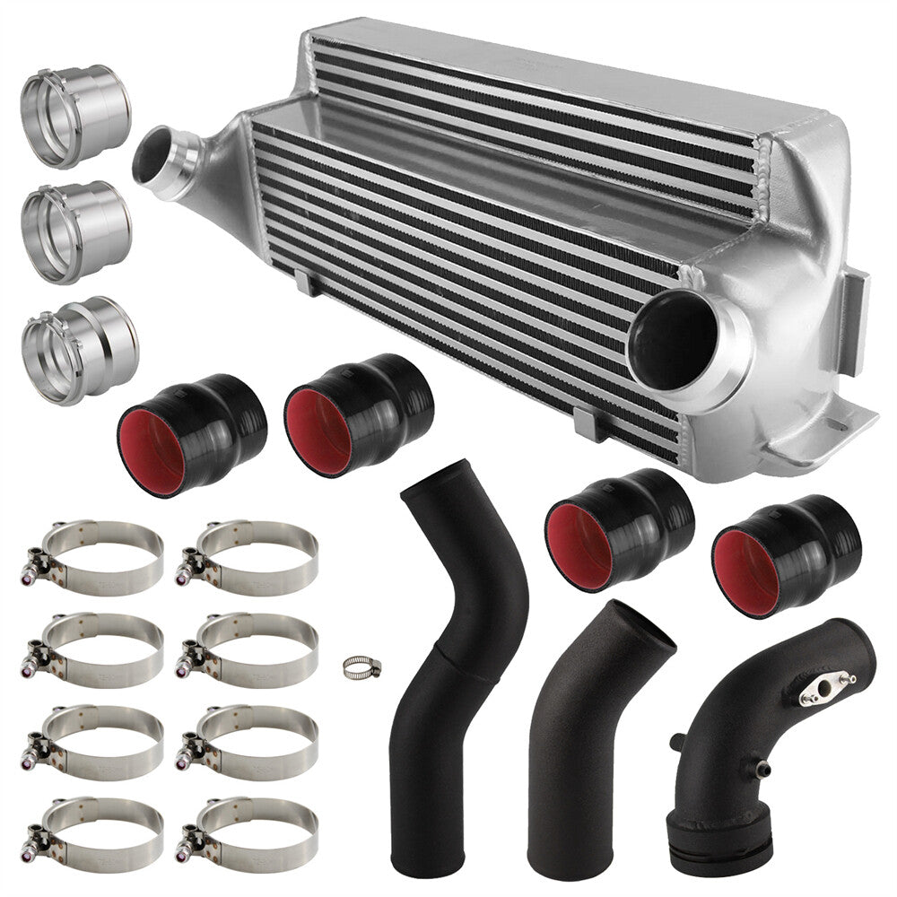 Charge Pipe Kit+Intercooler EVO2 for BMW F20 F22 F30 420i 428i 228i 320i 328i SL
