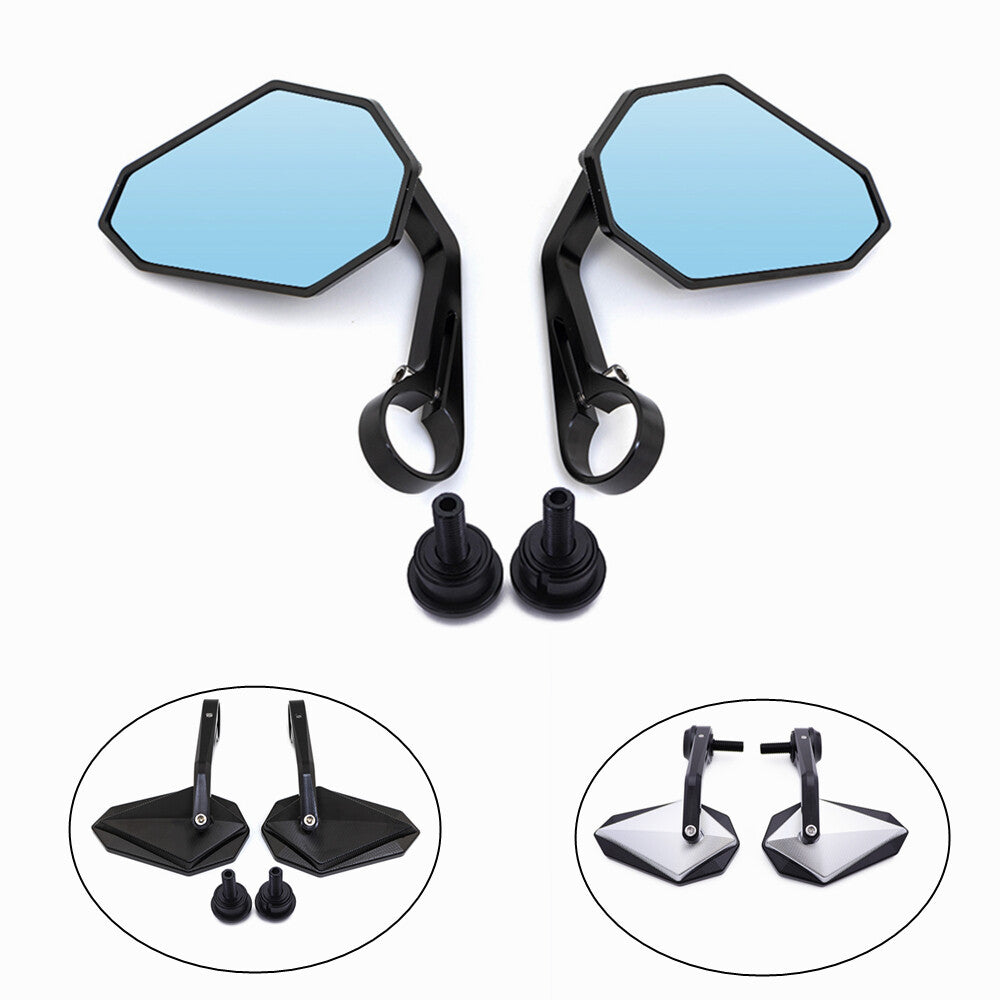 1Pair Handlear end Side Mirror With M12 Bolt-on for BMW R nineT Scrambler Urban Q