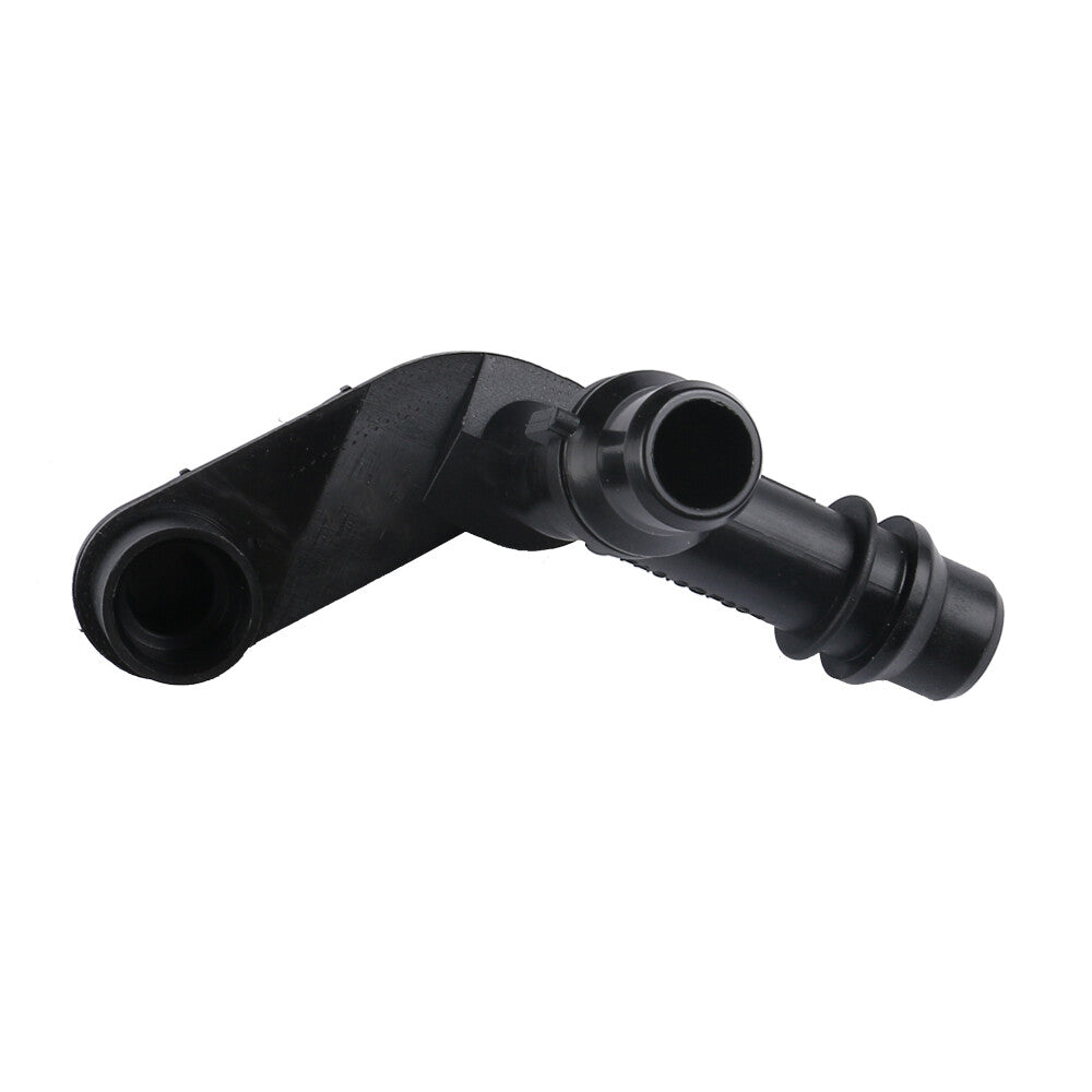 1X Car For Radiator Coolant Water Hose Connector 17111707817 ABS Black For E46 3 Q
