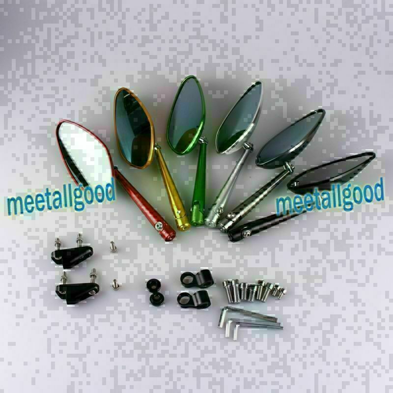 Motorcycle Rearview Side Mirrors Leaf Style For Daytona 675 R 2011 2012