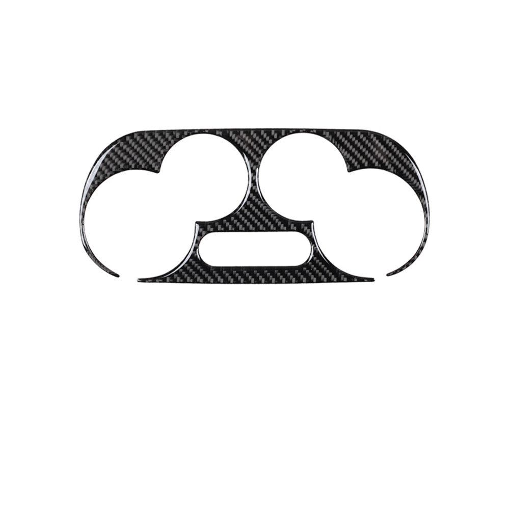 Carbon Fiber Steering Wheel Button Trim for Land Cruiser Prado 2010-2018 v