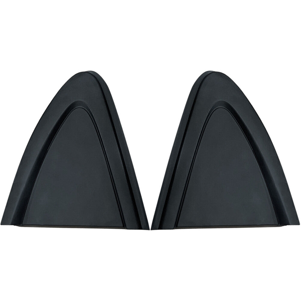 2 Rear Side Bezel Molding Black for 17-19 for Chevrolet for Cruze LS LT Sedan Only RH+LH