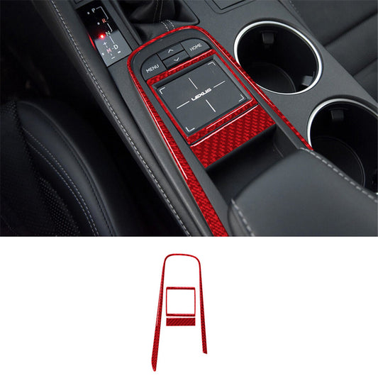 2Pcs Red Carbon Fiber Rearview Mirror Cover Trim For Supra A90 2019-2022 v