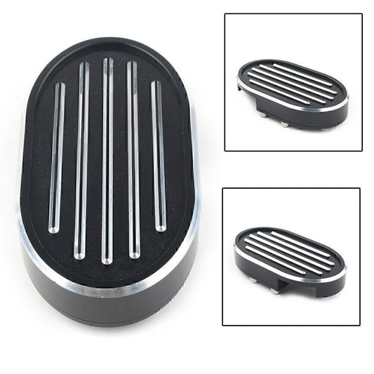 CNC Brake Pedal Cover Pad Fit for Harley Davidson Sportster XL 883 1200 V-Rod Black Q