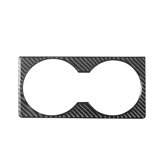 For Tundra 2007-2013 Carbon Fiber Interior Water Cupholer Cover Trim Accessories n
