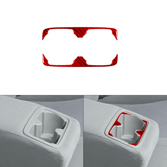 Carbon Fiber Interior Clock Circle Frame Cover Trim For Macan 2014-2019 v